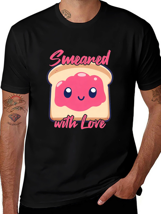 Smear with Love T-Shirt Funny Foodie Graphic Tee