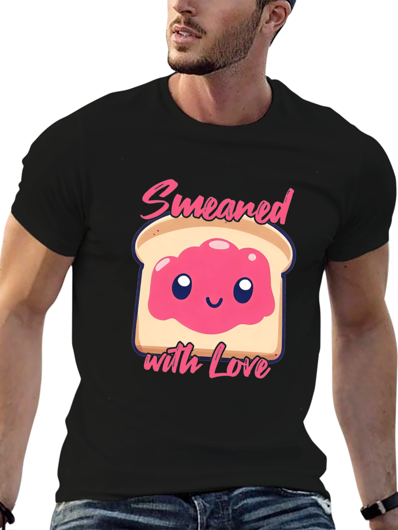 Smear with Love T-Shirt Funny Foodie Graphic Tee