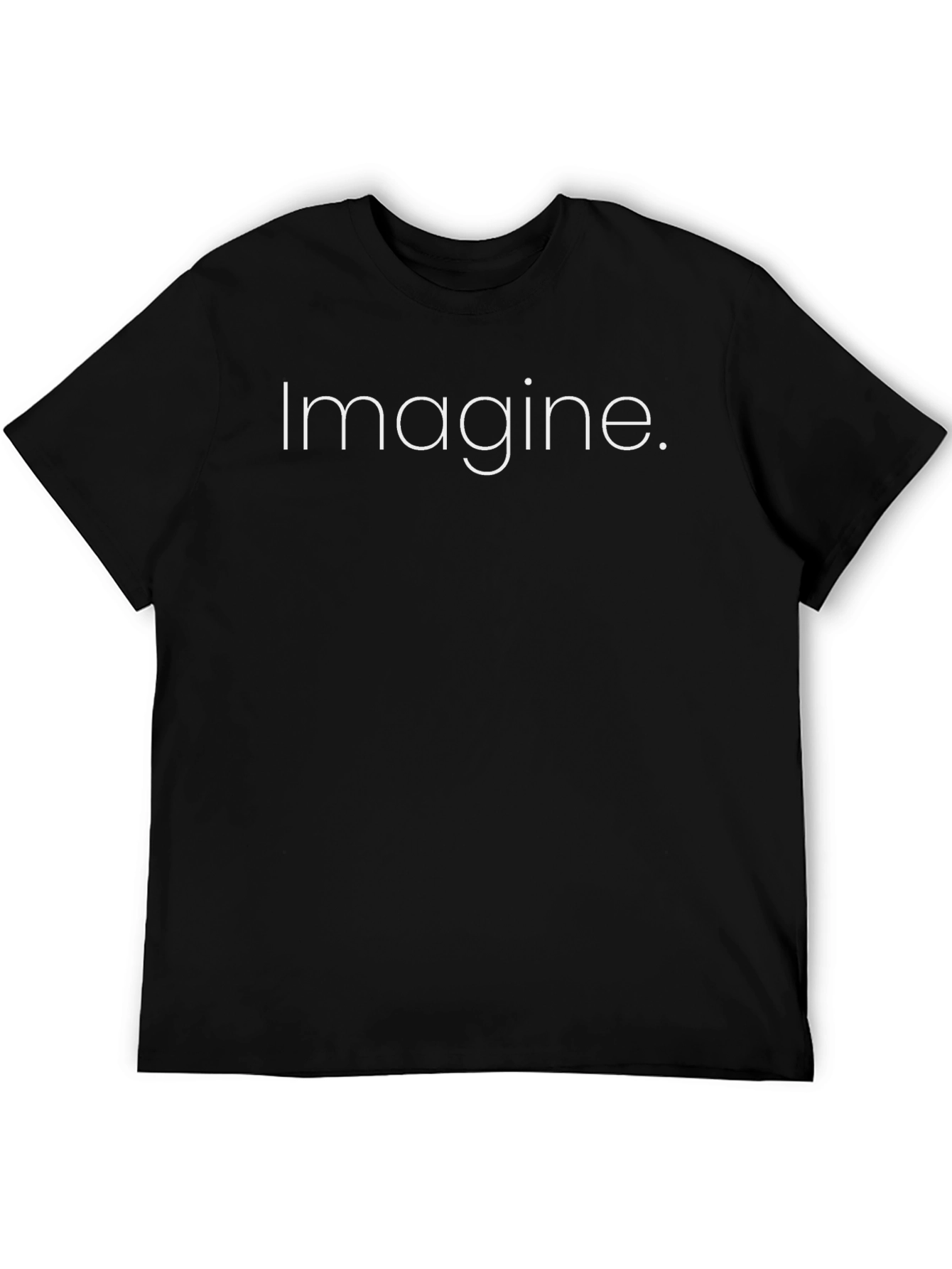 Imagine Graphic Tee - Stylish Unisex Cotton T-Shirt
