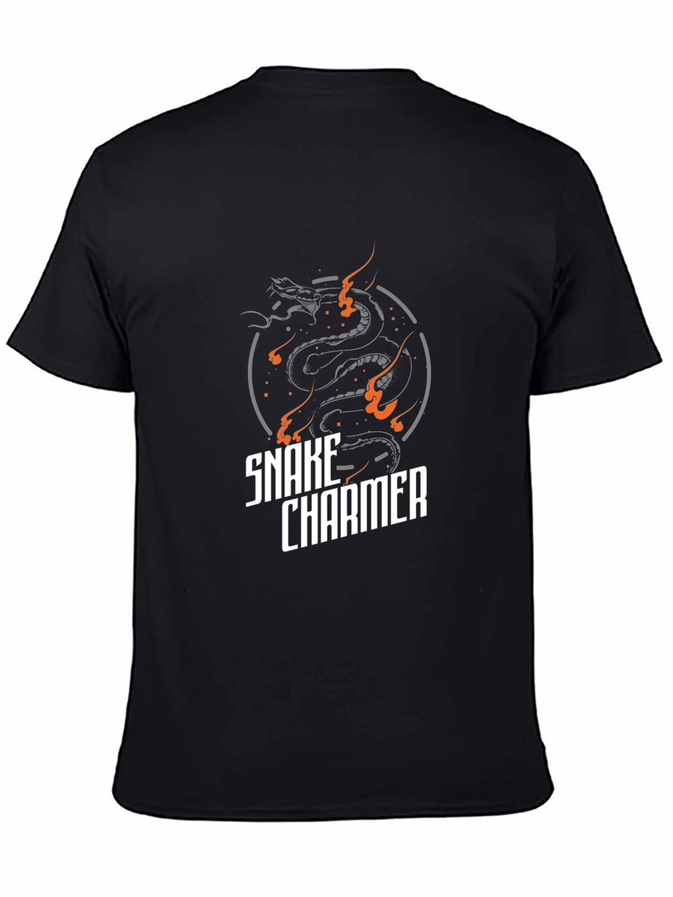 Snake Charmer Graphic Tee - Black