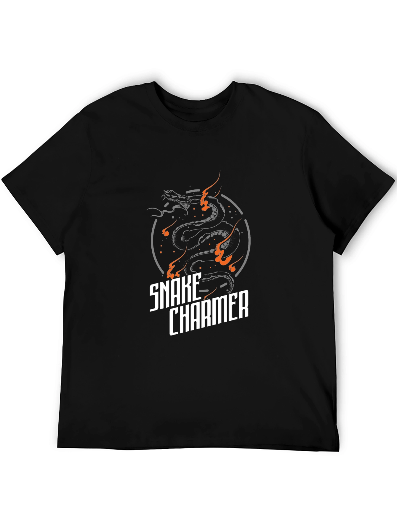 Snake Charmer Graphic Tee - Black