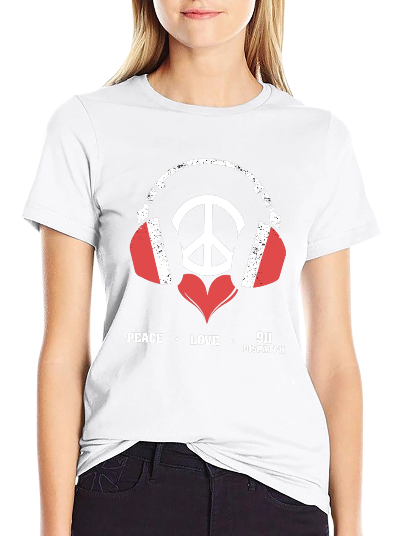 Peace Love 911 Dispatch T-Shirt