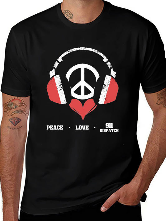Peace Love 911 Dispatch T-Shirt