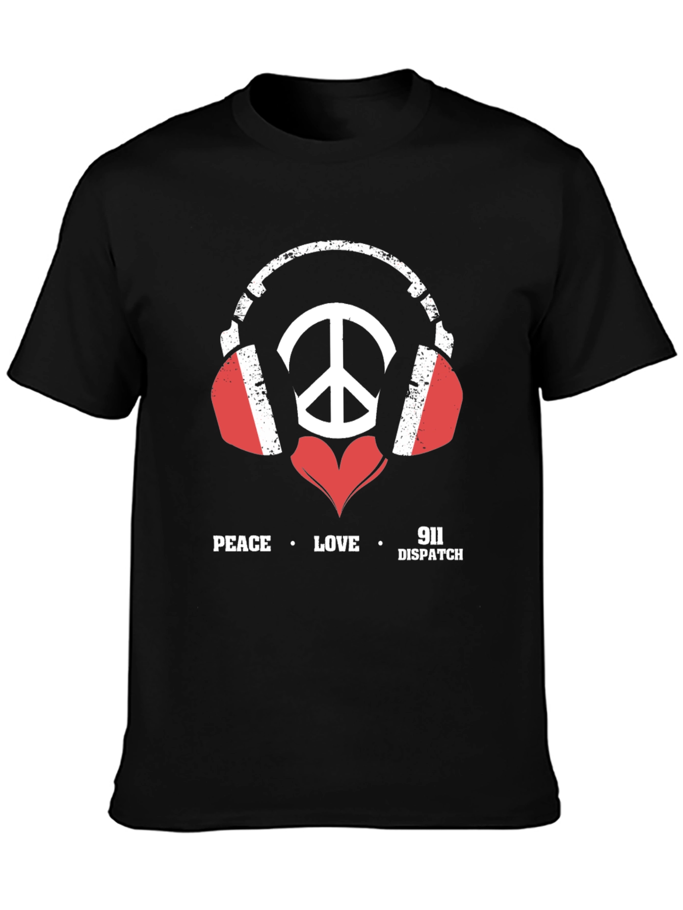 Peace Love 911 Dispatch T-Shirt