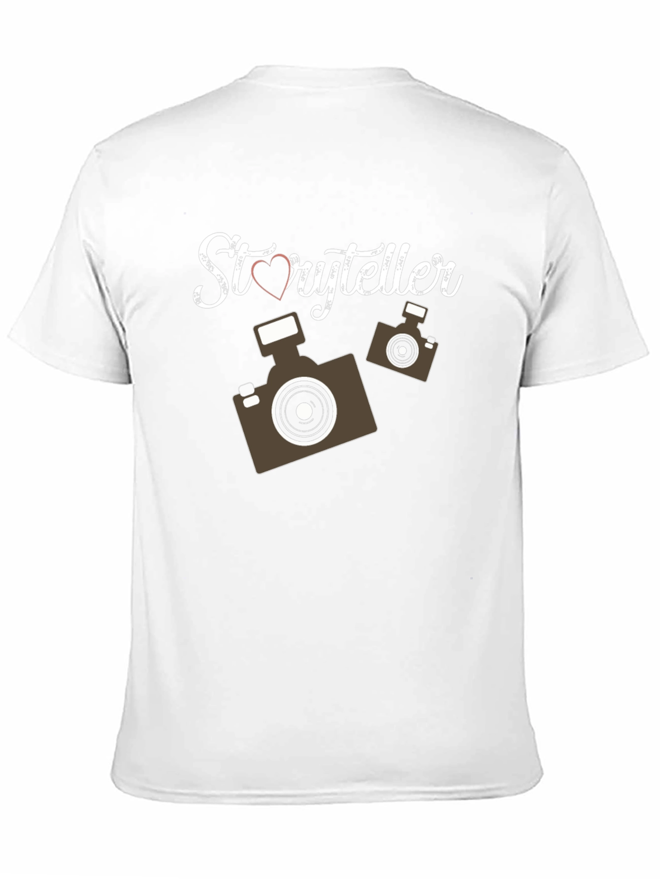 Storyteller Camera Graphic Tee - Unique Photographer T-Shirt