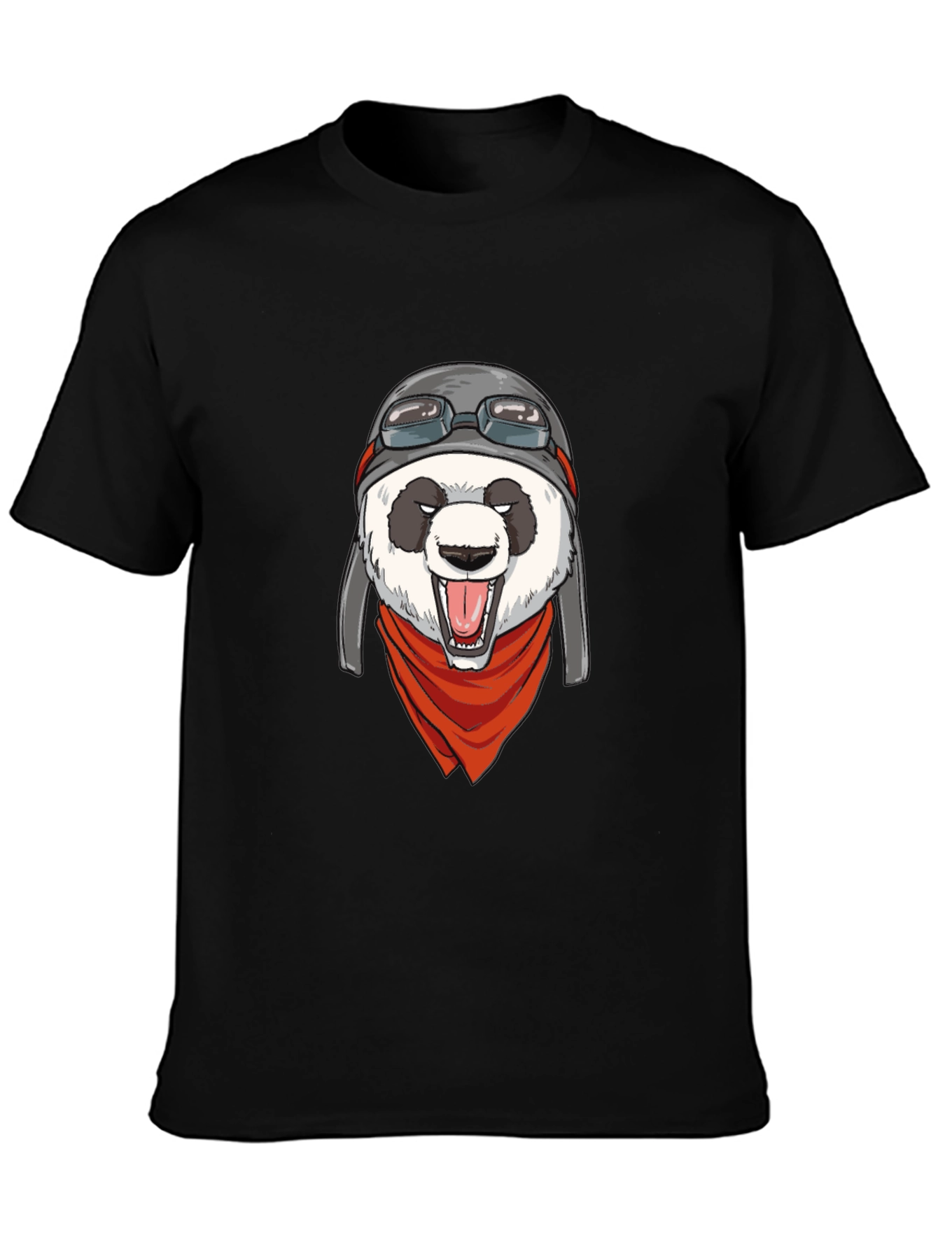 Pilot Panda Graphic T-Shirt - Cool & Unique