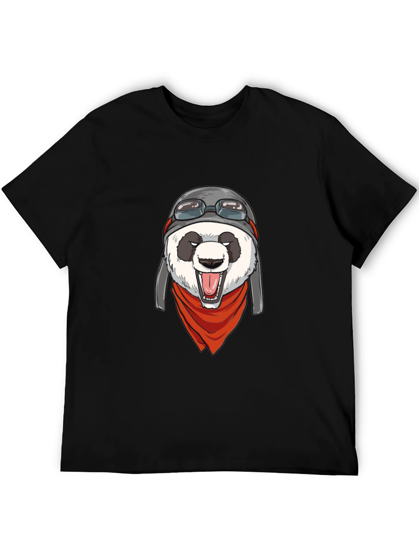 Pilot Panda Graphic T-Shirt - Cool & Unique