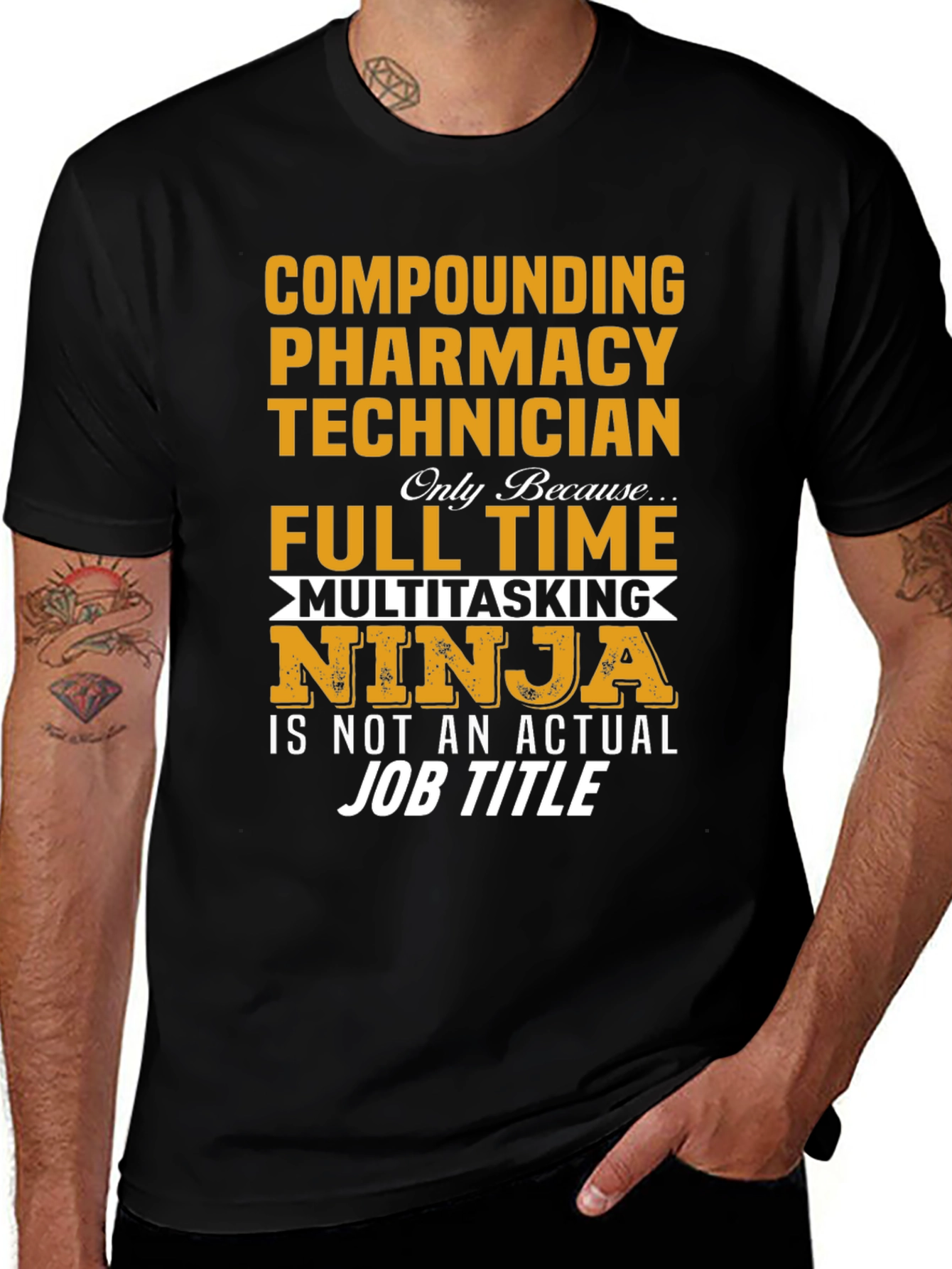 Pharmacy Technician Ninja T-Shirt