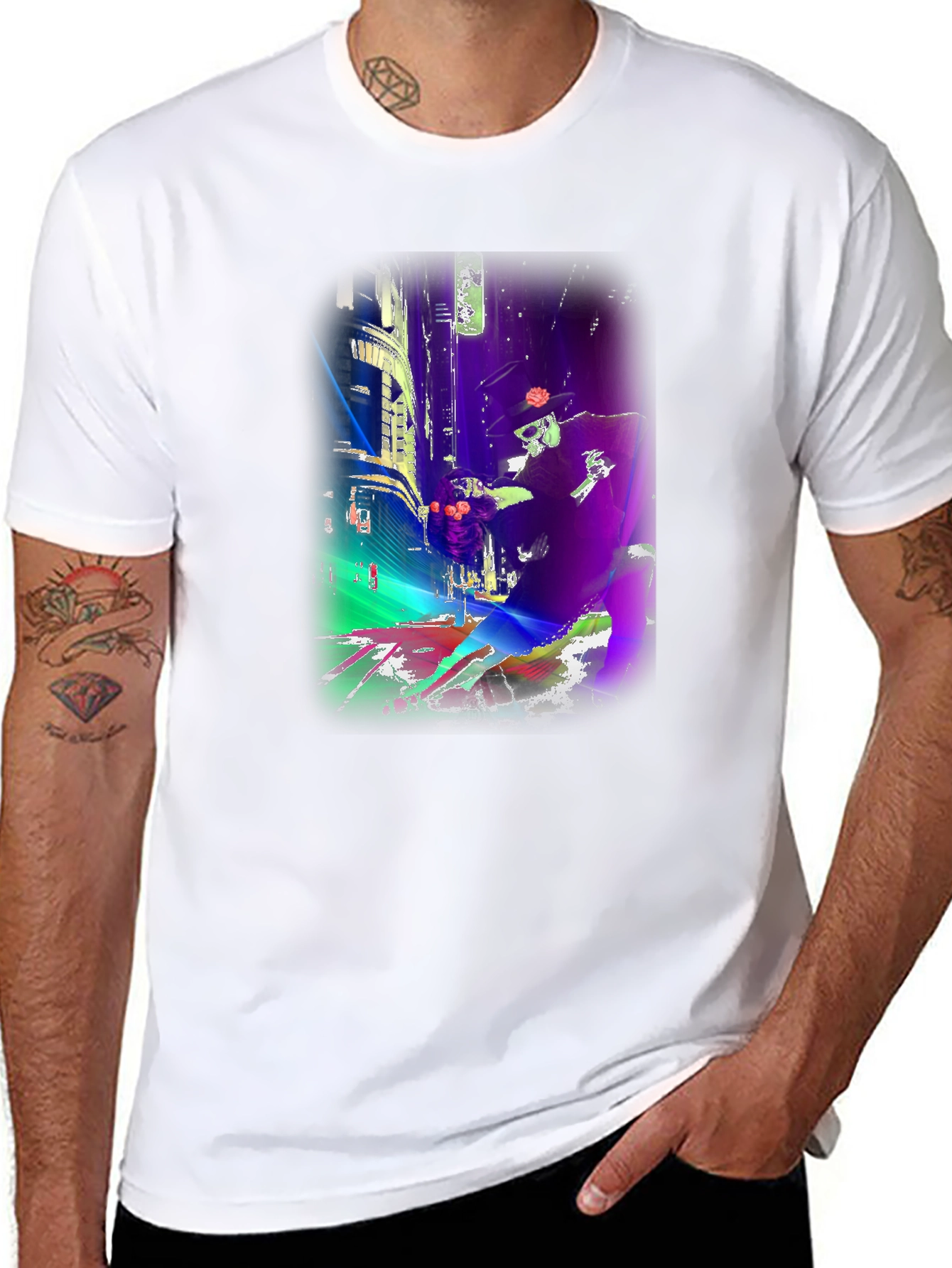 Neon Skeleton T-Shirt