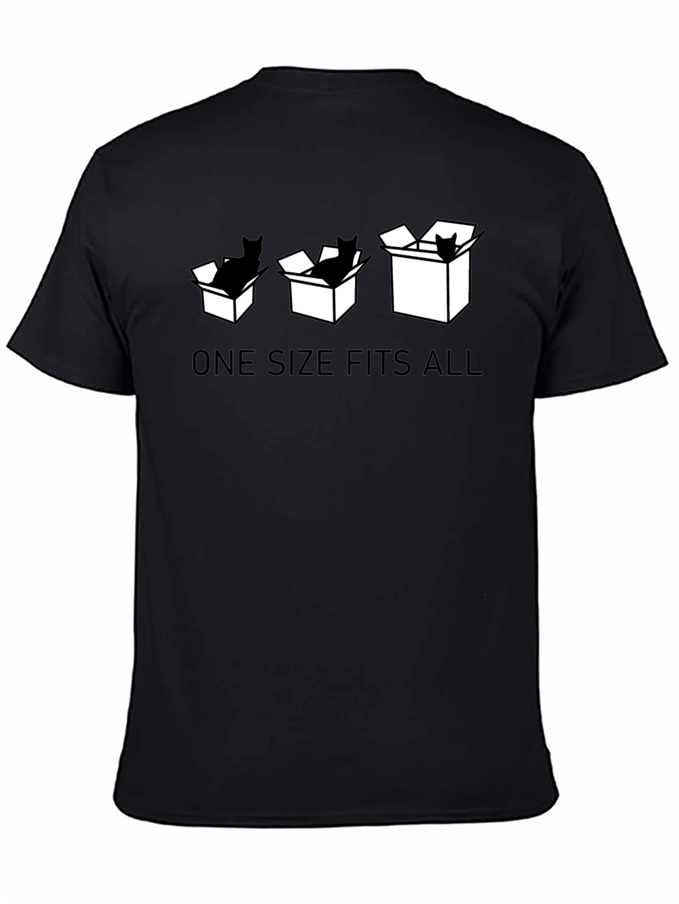 One Size Fits All Cat T-Shirt