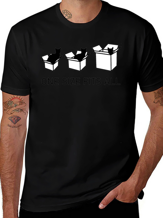 One Size Fits All Cat T-Shirt