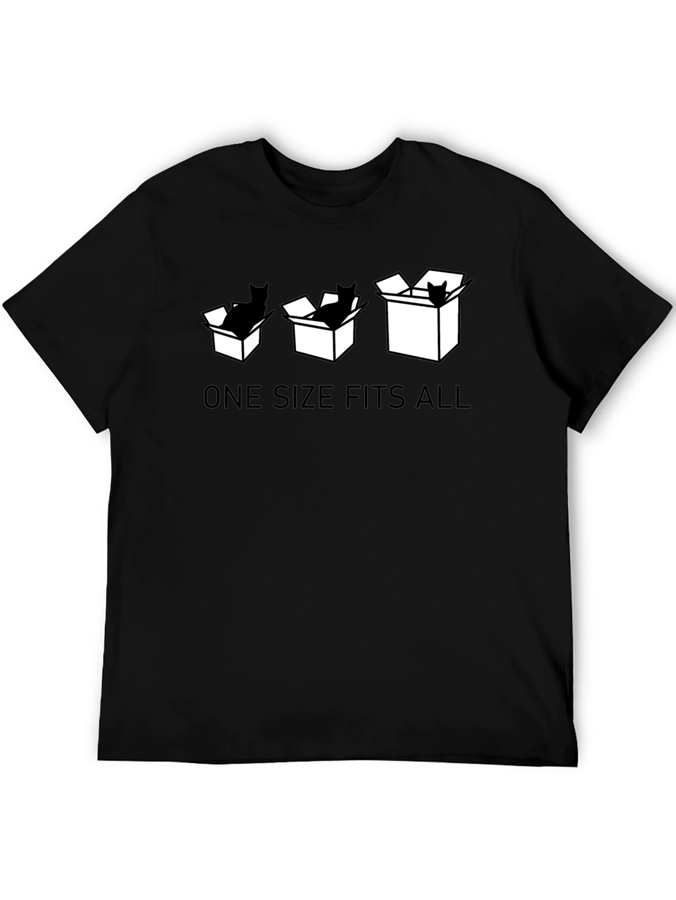 One Size Fits All Cat T-Shirt