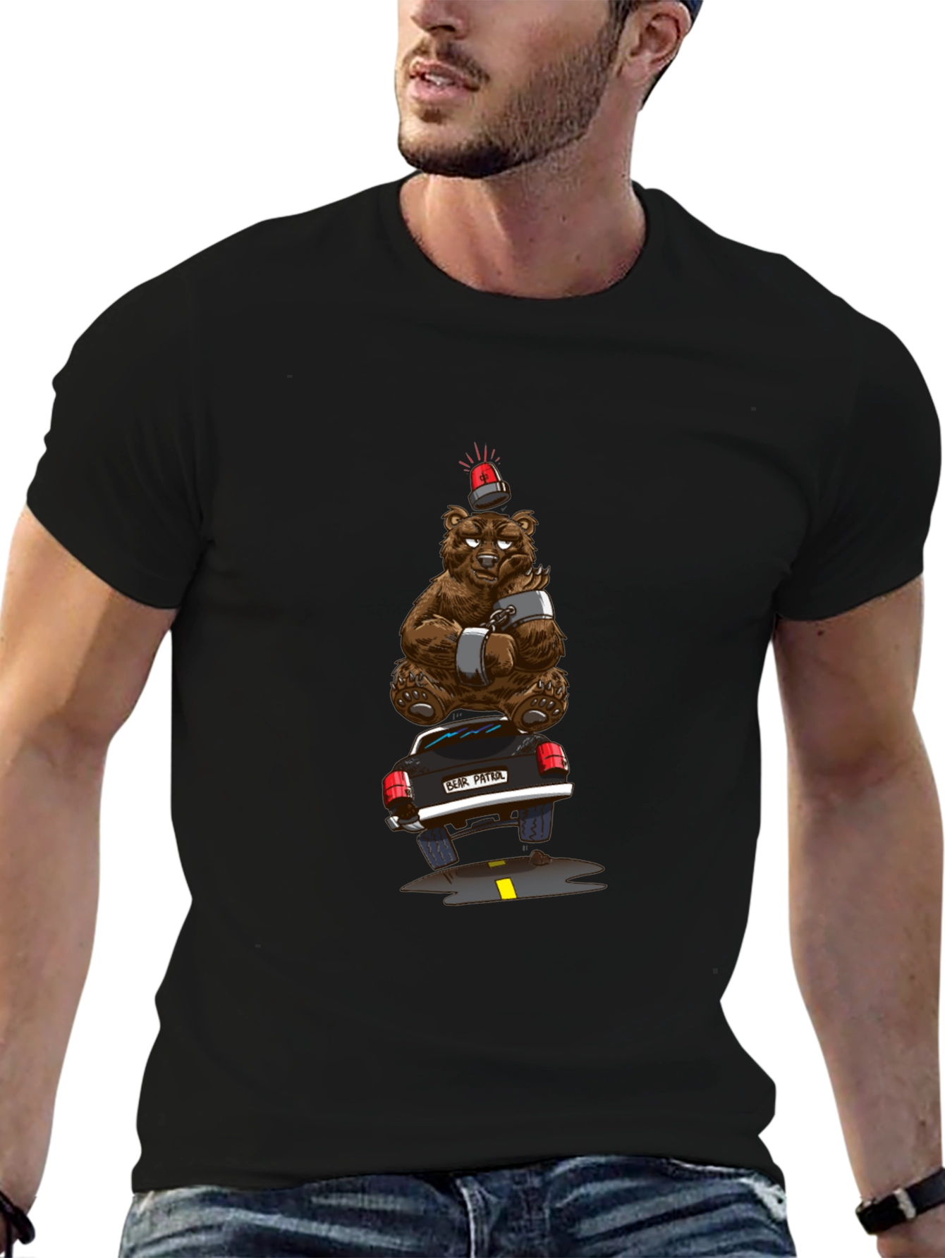 Bear Patrol Black T-Shirt