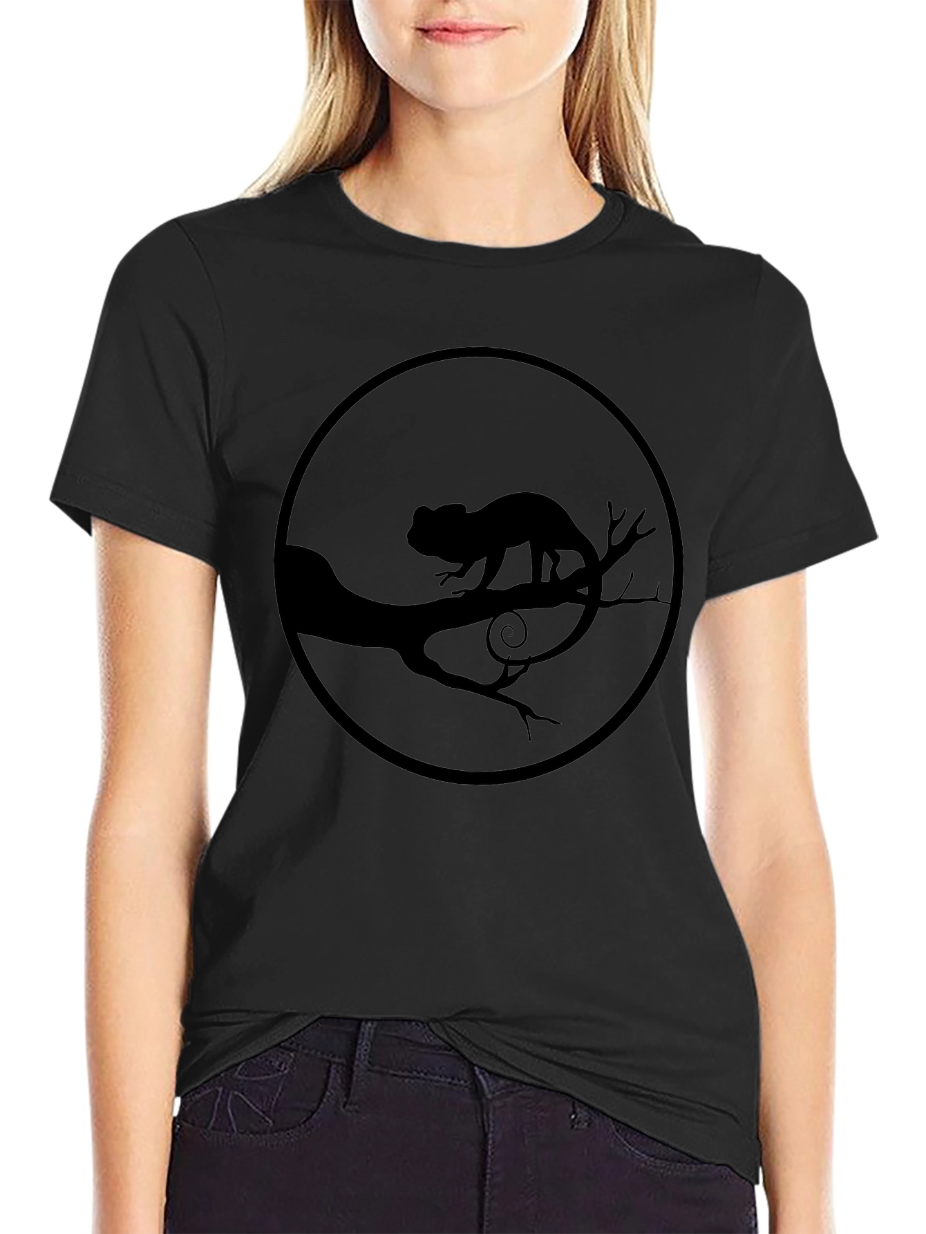 Chameleon Silhouette T-Shirt - Unisex