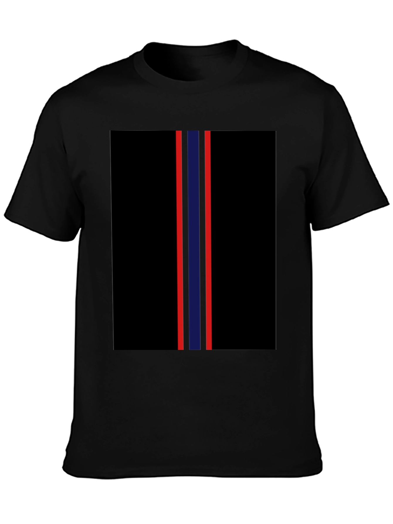 Striped Graphic Tee - Bold Style Comfortable Fit