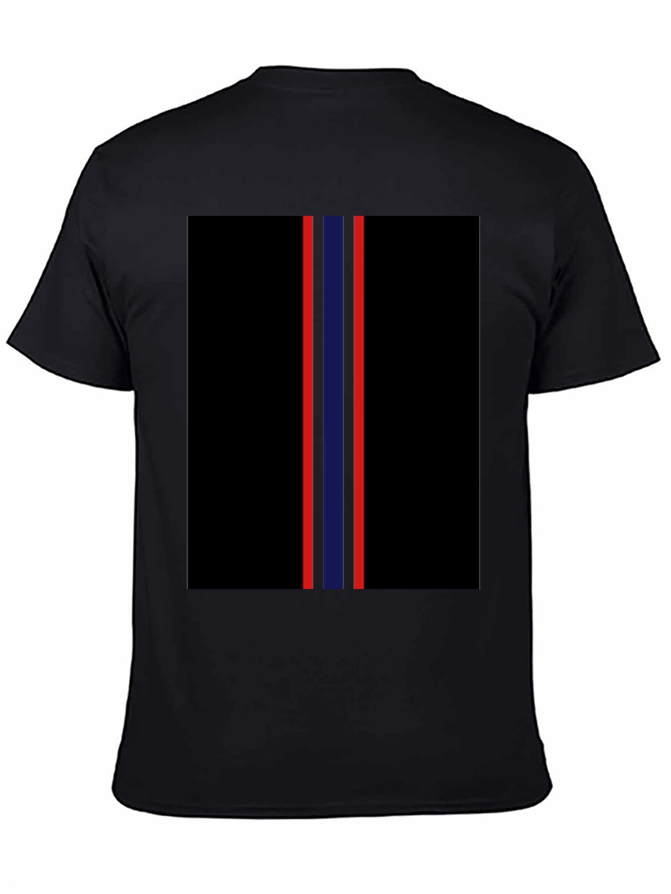 Striped Graphic Tee - Bold Style Comfortable Fit