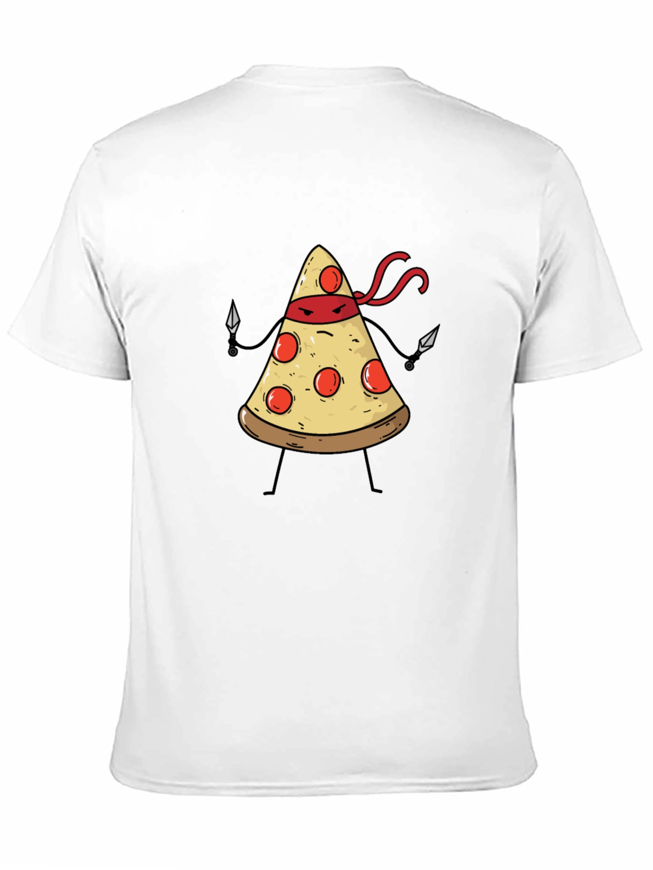 Pizza Ninja T-Shirt - Funny Graphic Tee