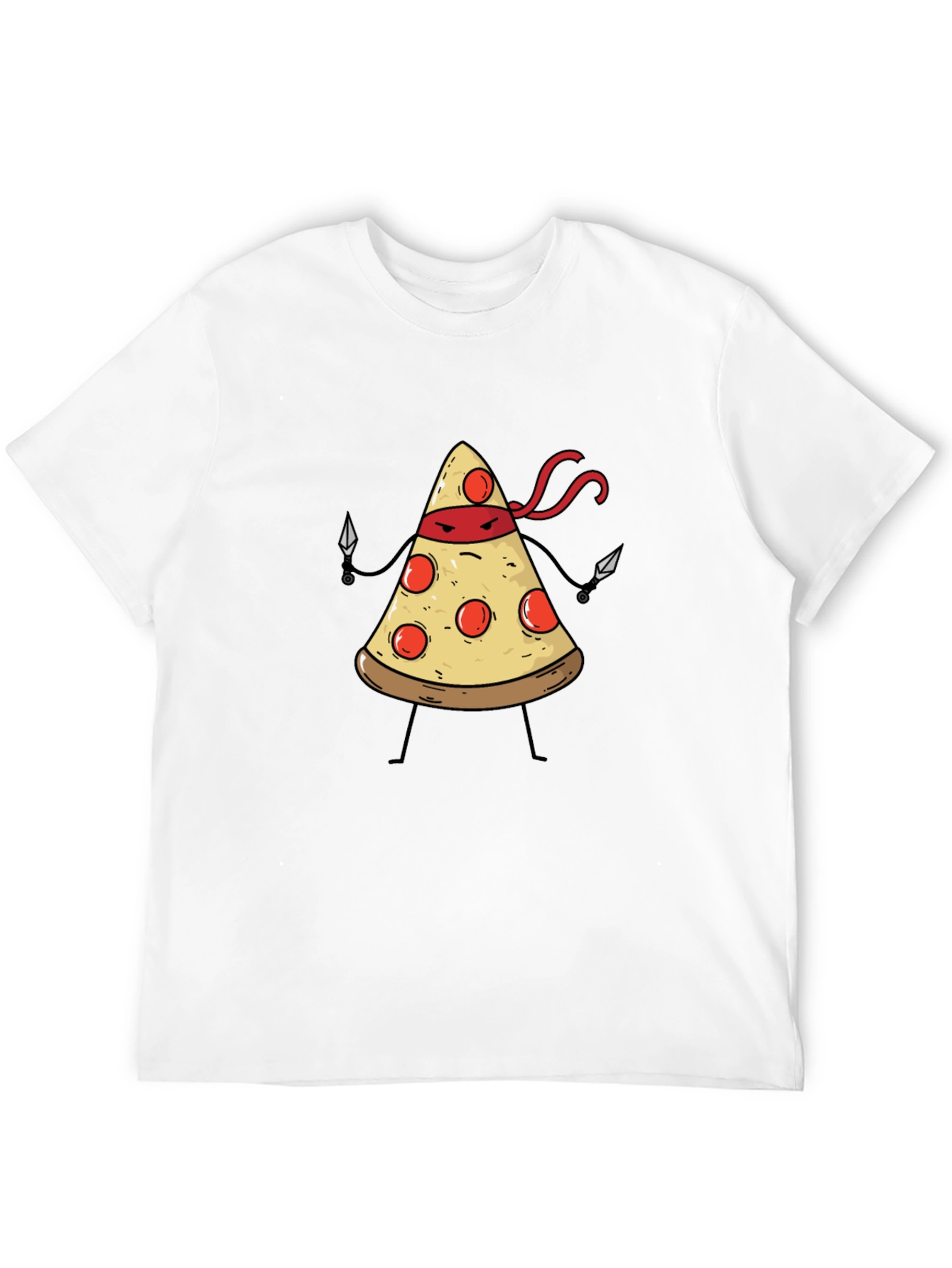 Pizza Ninja T-Shirt - Funny Graphic Tee