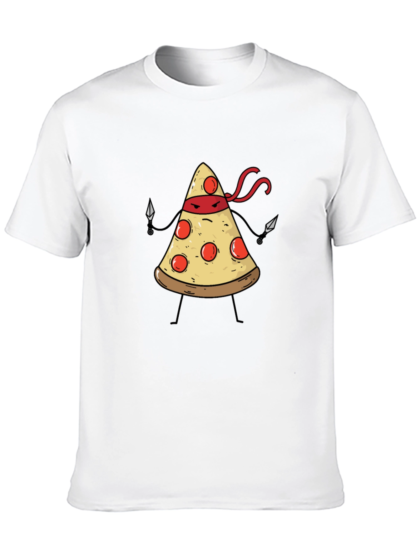 Pizza Ninja T-Shirt - Funny Graphic Tee