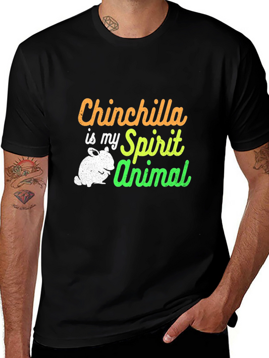 Chinchilla Spirit Animal Graphic Tee