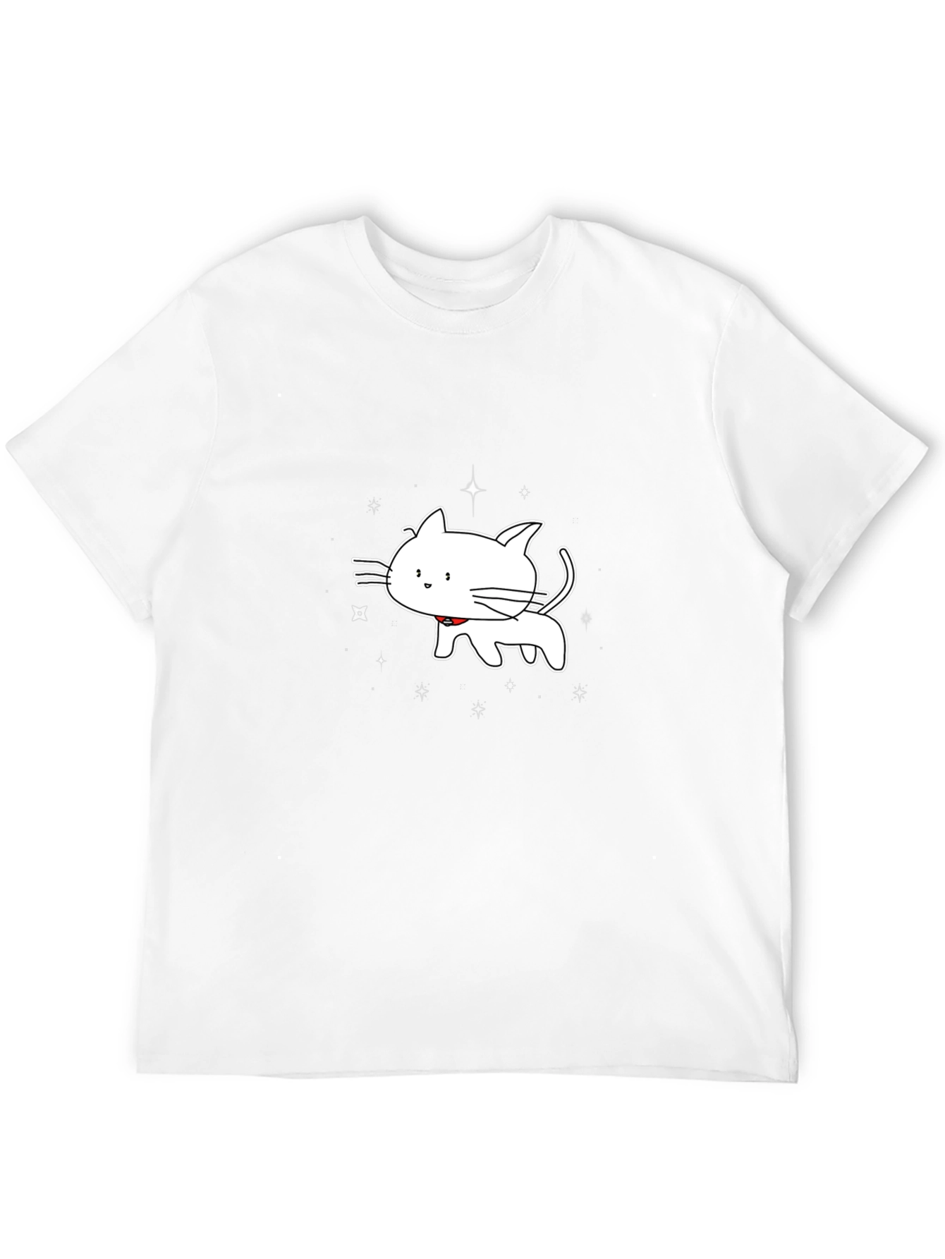 Cute Cartoon Cat T-Shirt