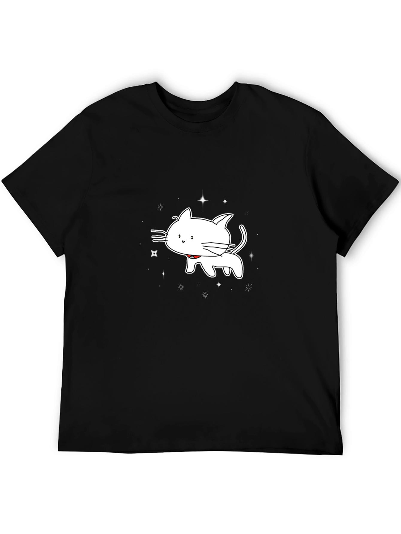 Cute Cartoon Cat T-Shirt