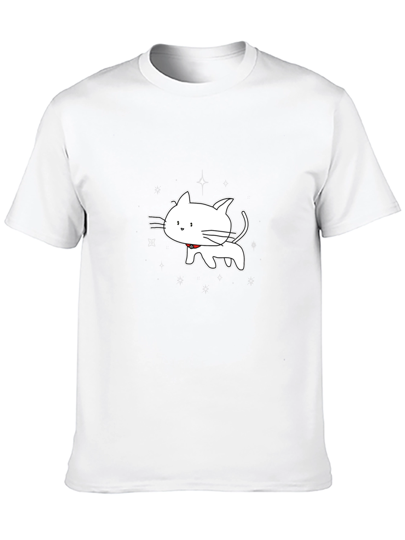 Cute Cartoon Cat T-Shirt