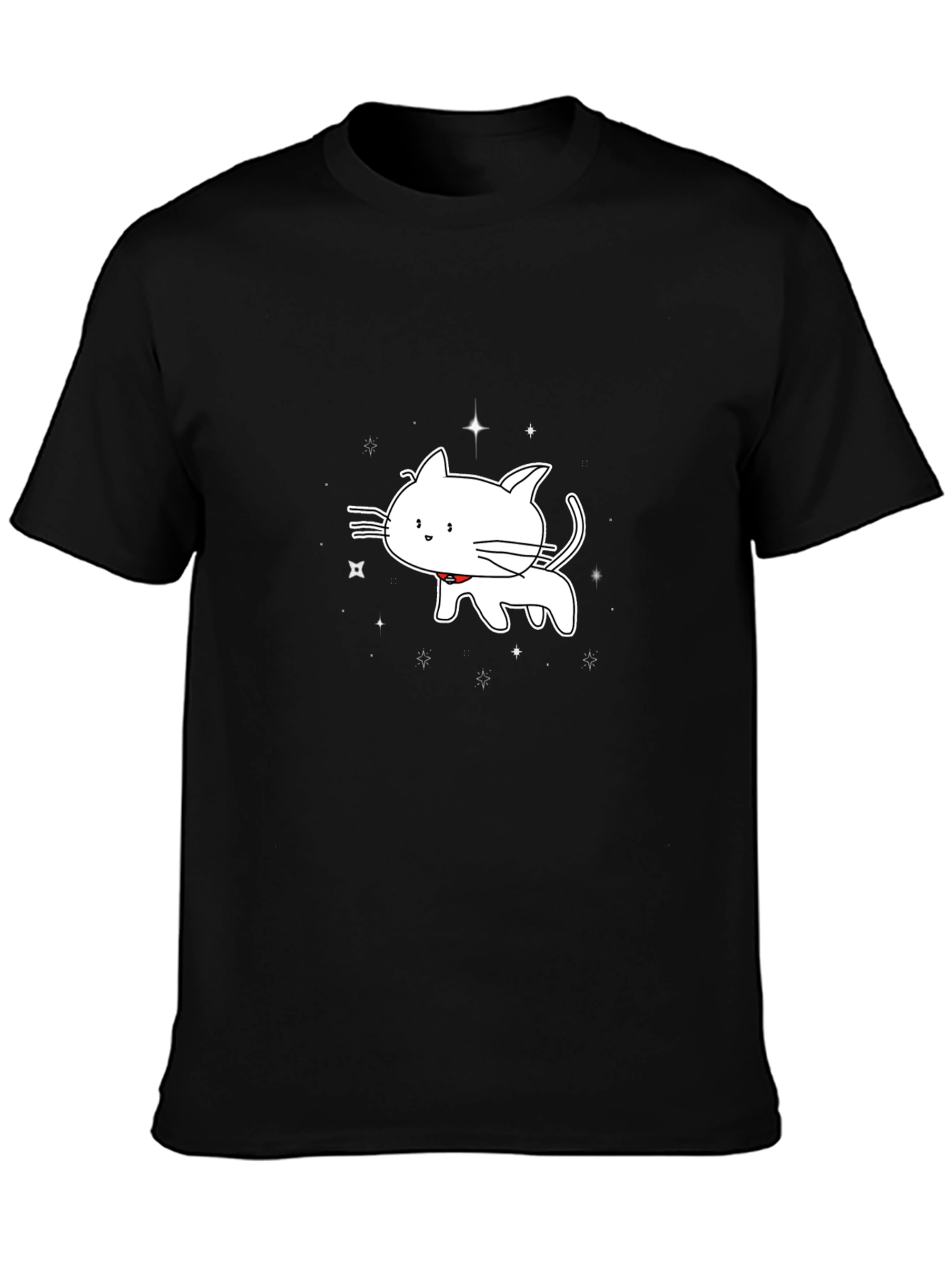 Cute Cartoon Cat T-Shirt
