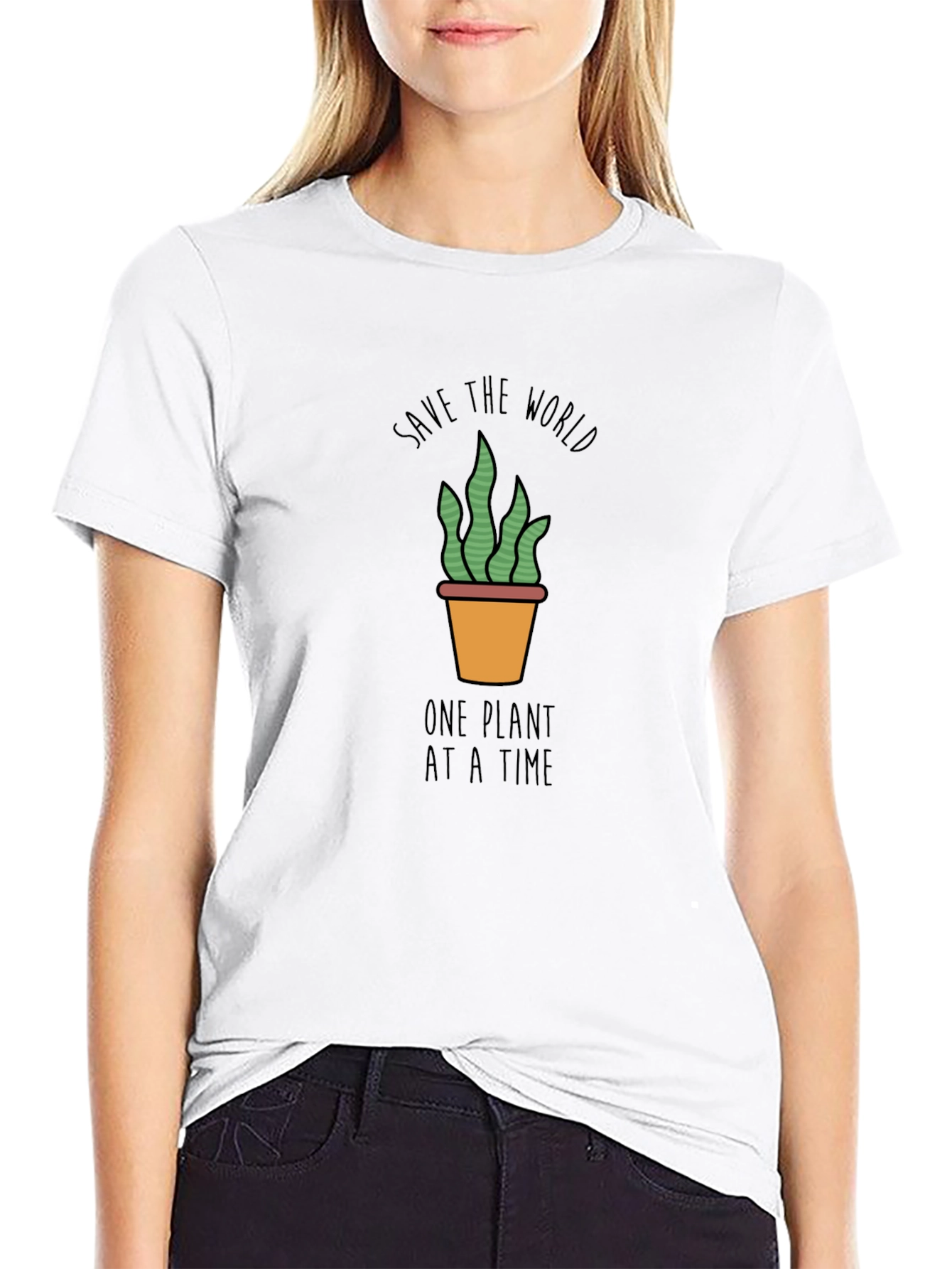 Save the World Plant T-Shirt