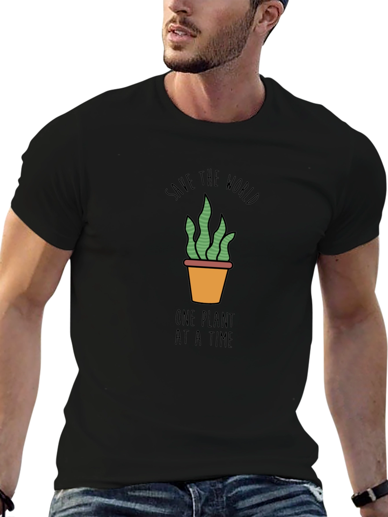 Save the World Plant T-Shirt