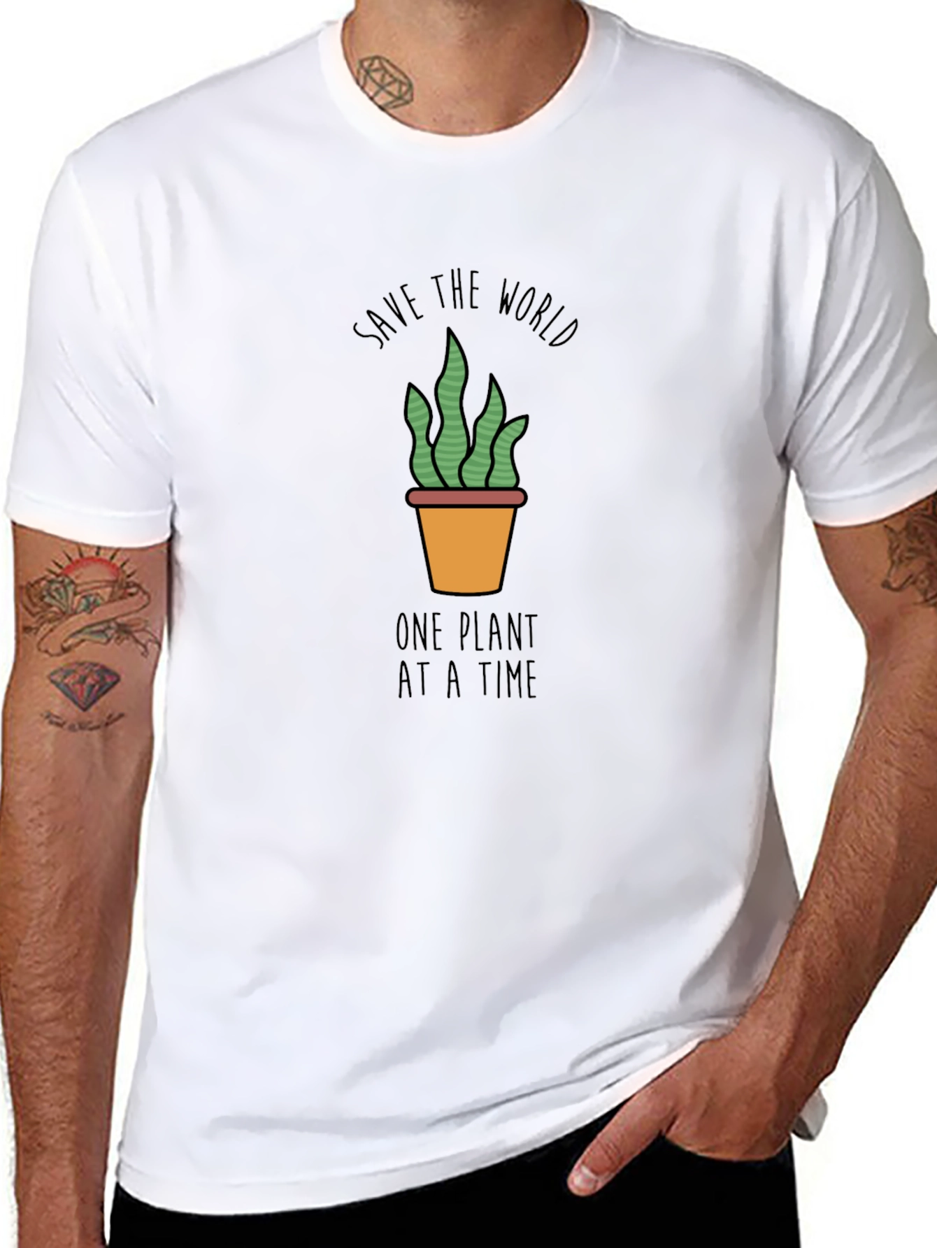 Save the World Plant T-Shirt