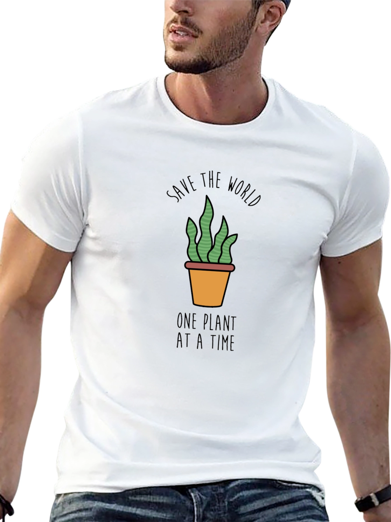 Save the World Plant T-Shirt