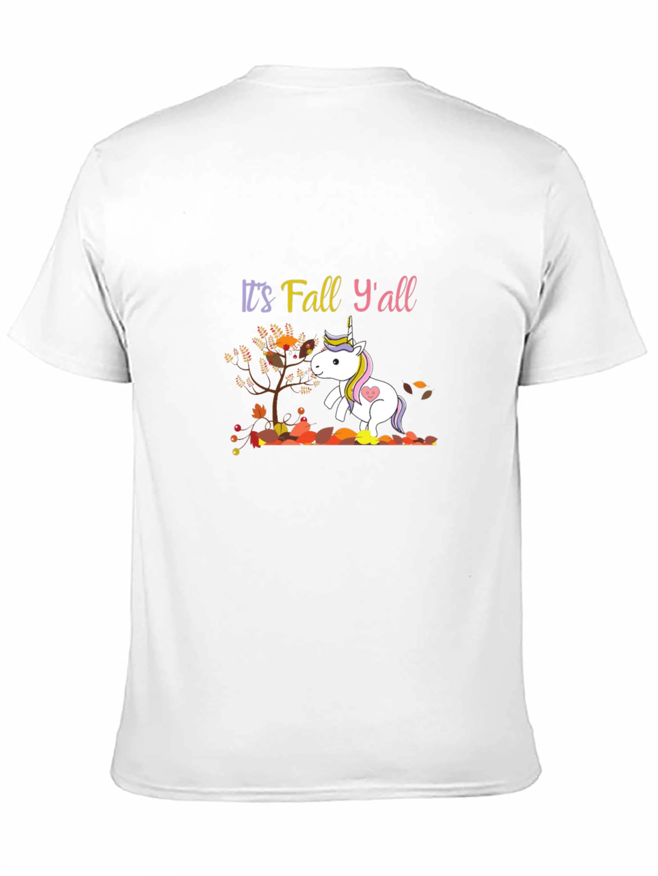 Its Fall Yall Unicorn T-Shirt