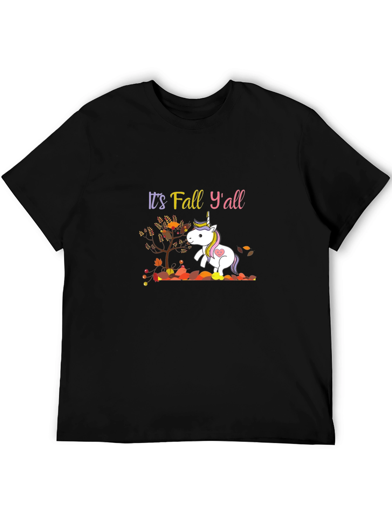 Its Fall Yall Unicorn T-Shirt