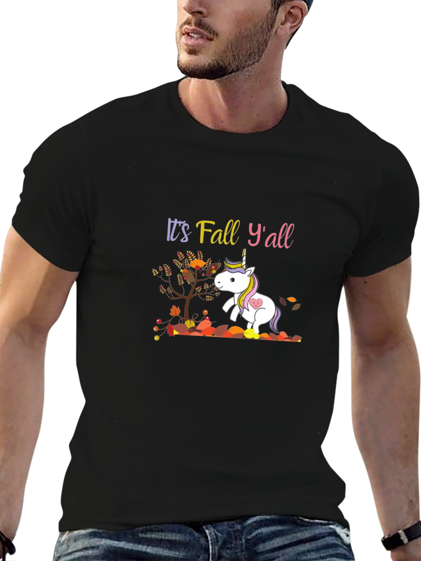 Its Fall Yall Unicorn T-Shirt