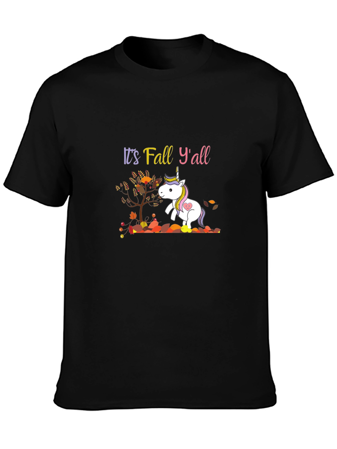 Its Fall Yall Unicorn T-Shirt