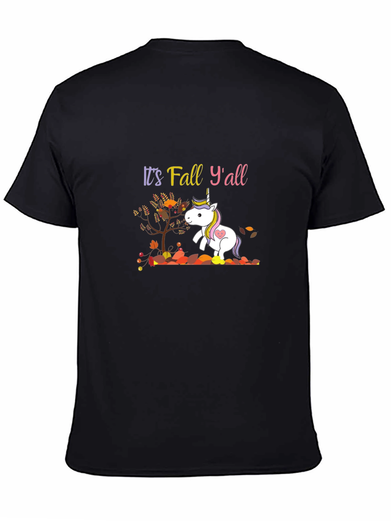 Its Fall Yall Unicorn T-Shirt