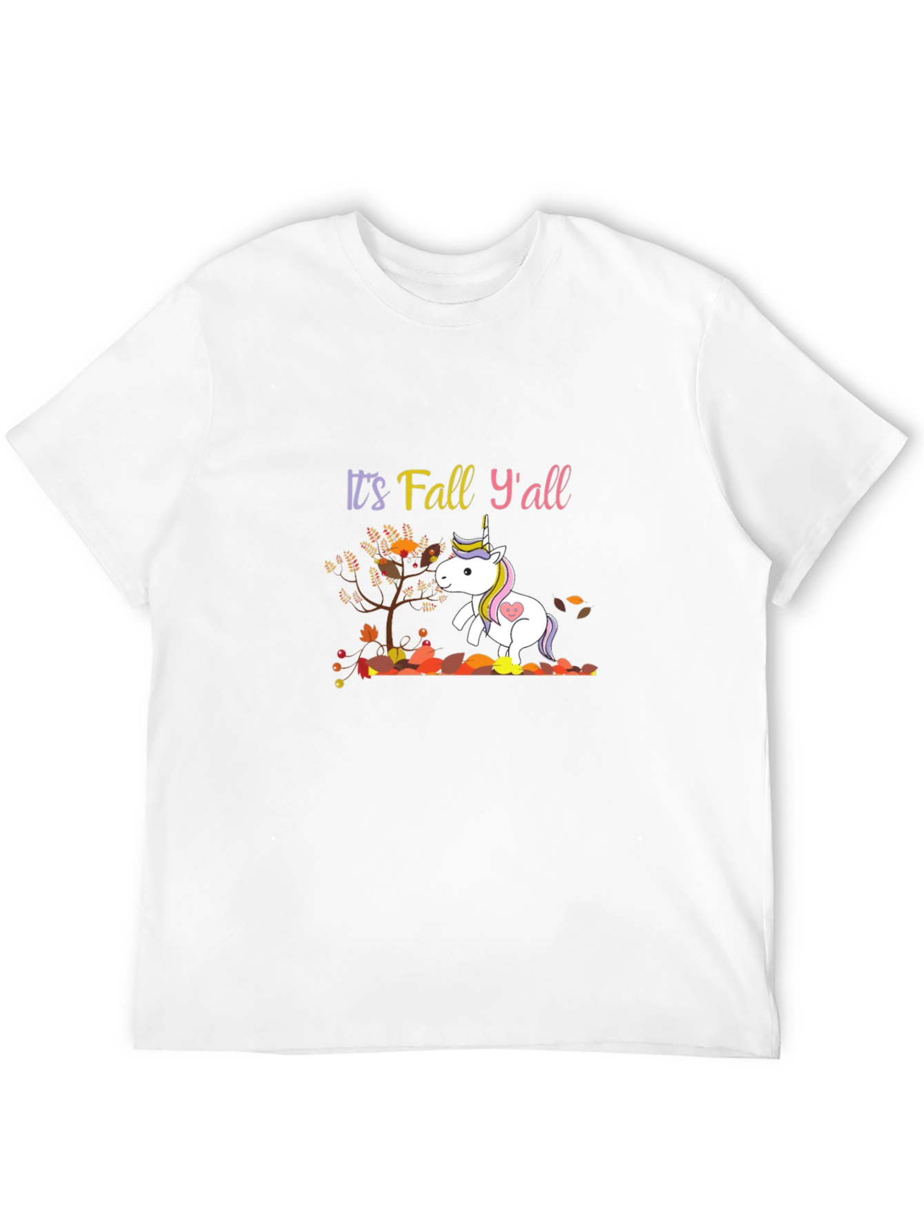Its Fall Yall Unicorn T-Shirt