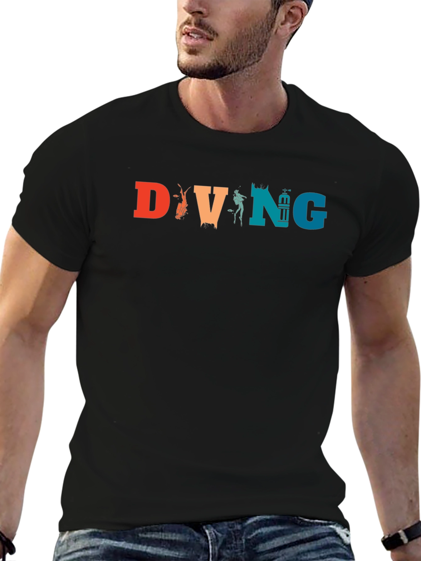 Retro Diving T-Shirt