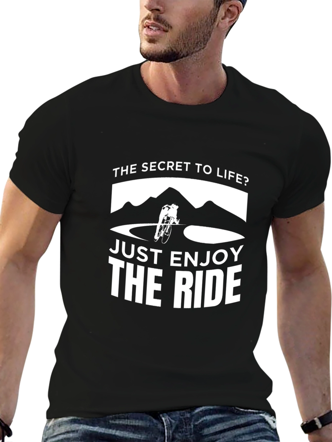 Enjoy The Ride Black T-Shirt