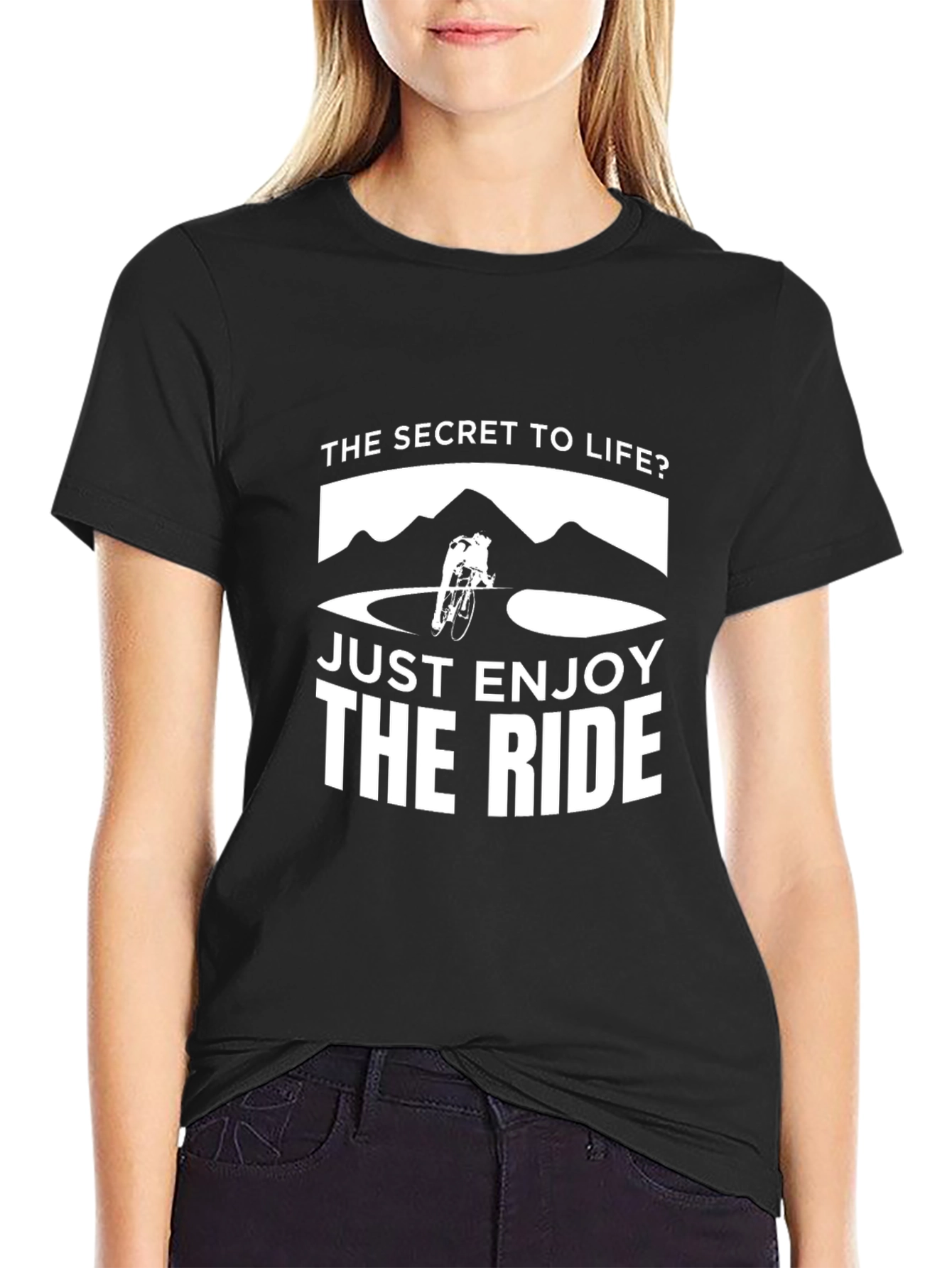Enjoy The Ride Black T-Shirt