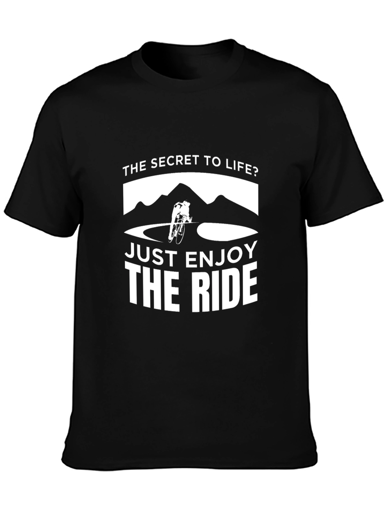 Enjoy The Ride Black T-Shirt
