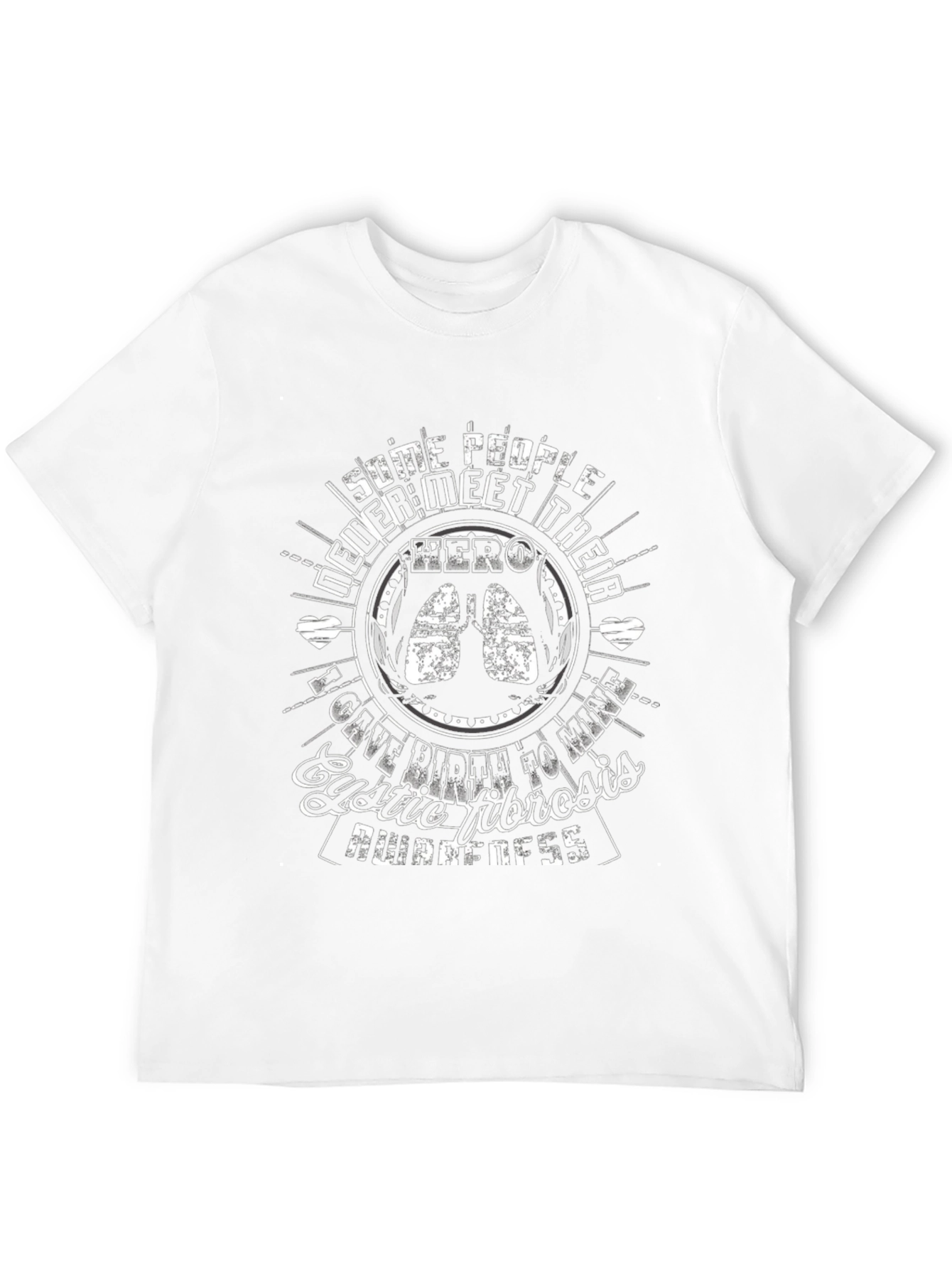 Cystic Fibrosis Awareness Graphic Tee