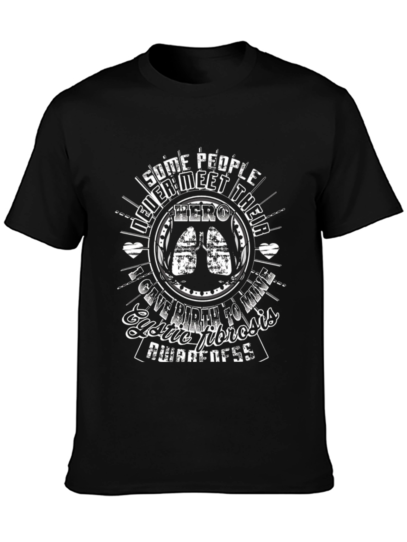 Cystic Fibrosis Awareness Graphic Tee