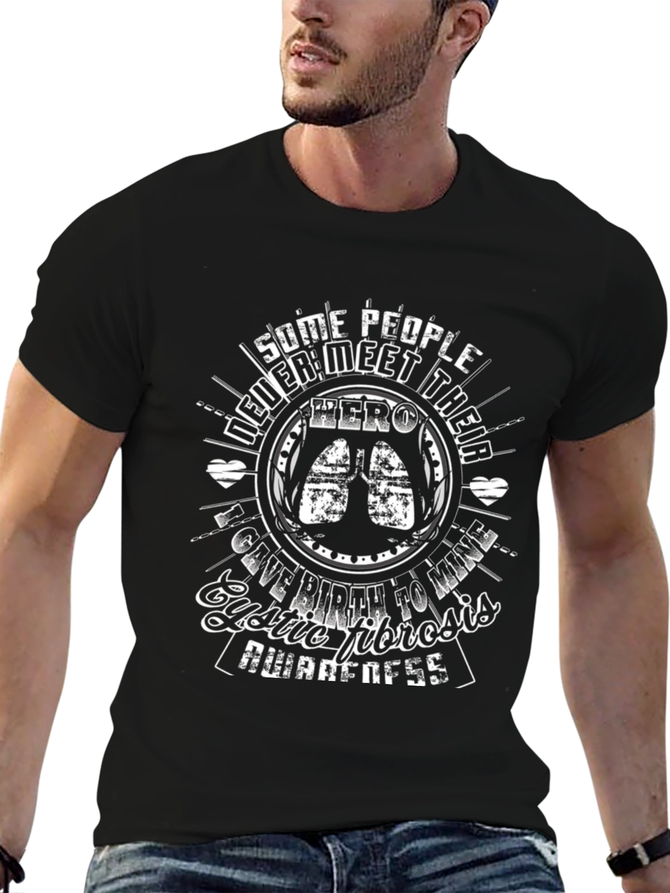 Cystic Fibrosis Awareness Graphic Tee