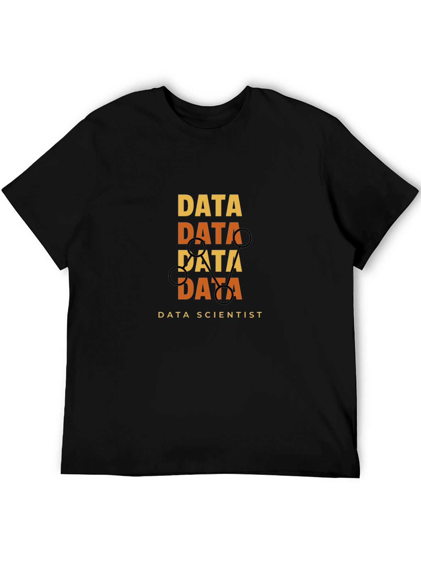Data Scientist Graphic Tee - Black