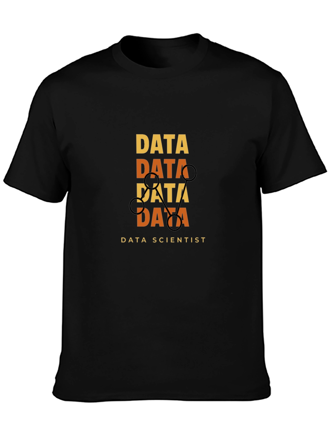 Data Scientist Graphic Tee - Black