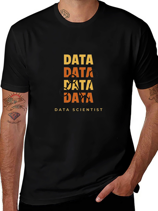 Data Scientist Graphic Tee - Black