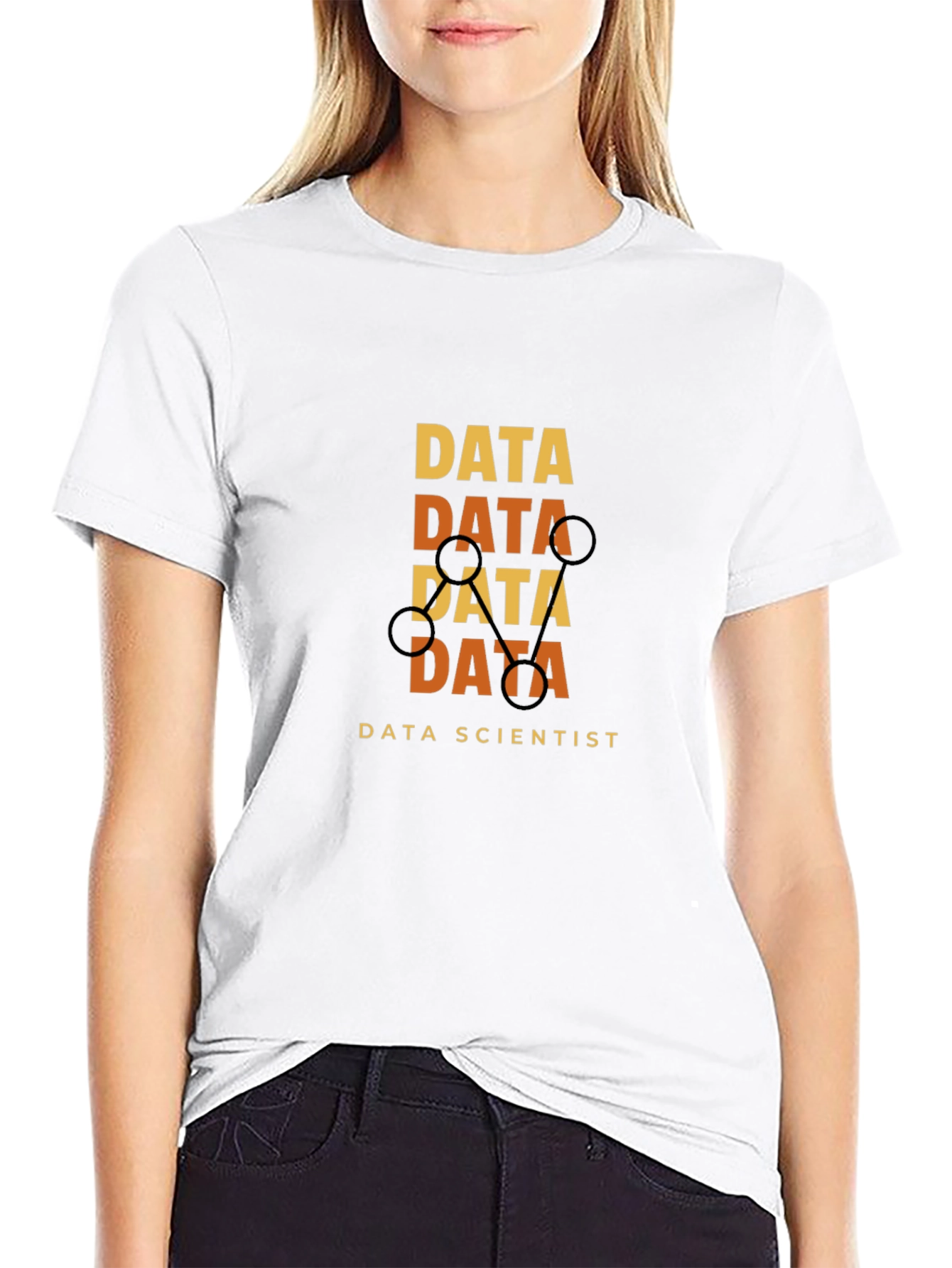 Data Scientist Graphic Tee - Black