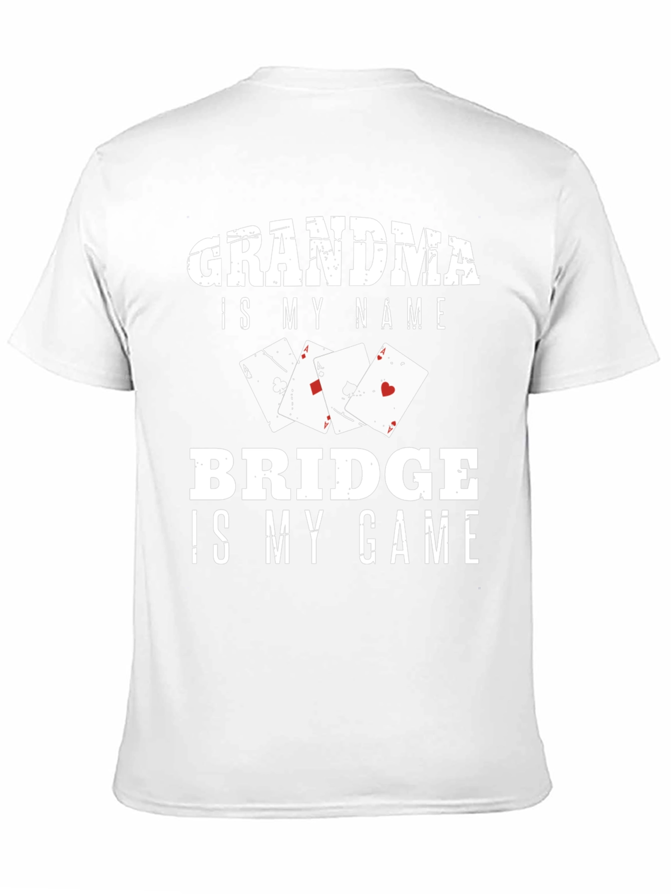 Grandma Bridge Player T-Shirt